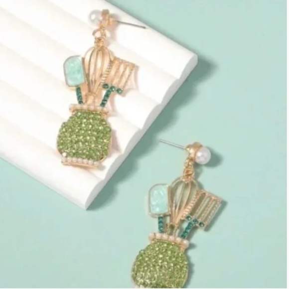 ❤️ FREE Kitchen Baking Boho Peasant Hipster Hippie Art Deco Farm Food Earrings - Picture 3 of 3